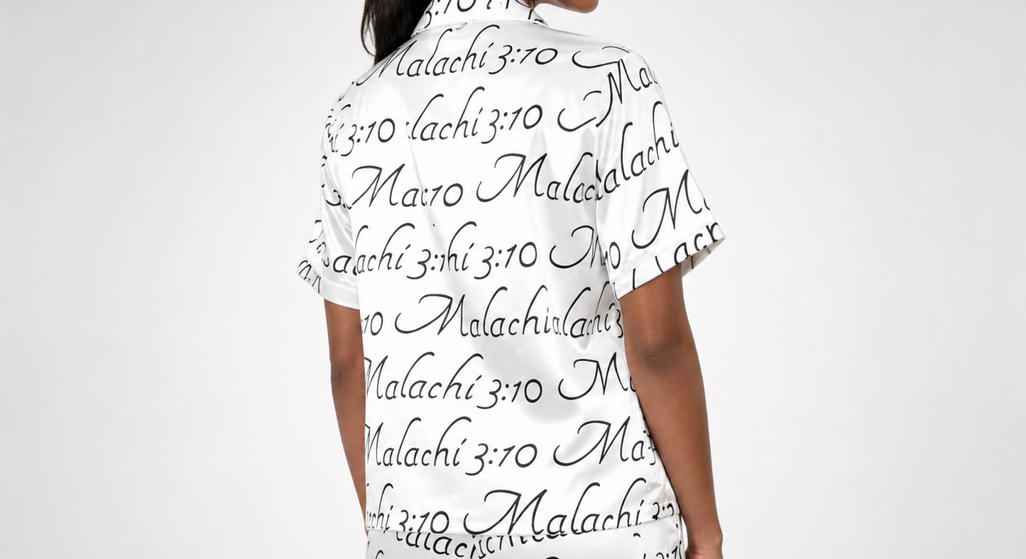 Proverbs Sleep Top -Rain Down print