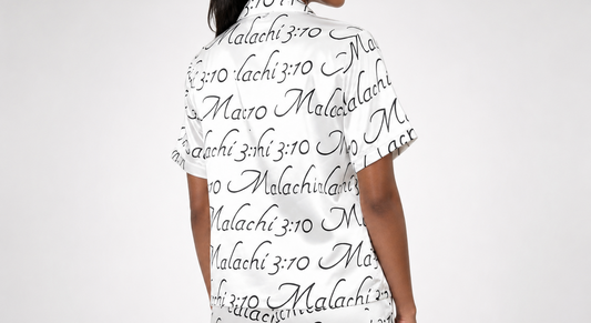 Proverbs Sleep Top -Rain Down print