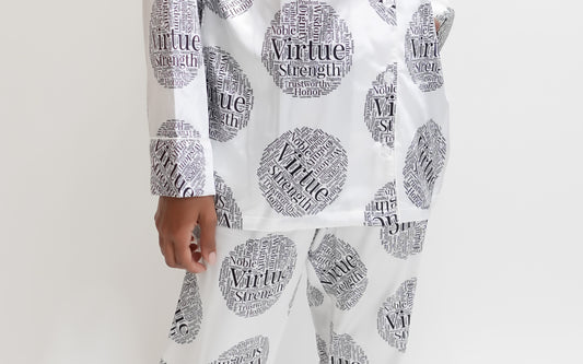 Proverbs Sleep Bottom - Virtuous print