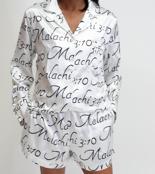 Proverbs Sleep Bottom - Rain Down print