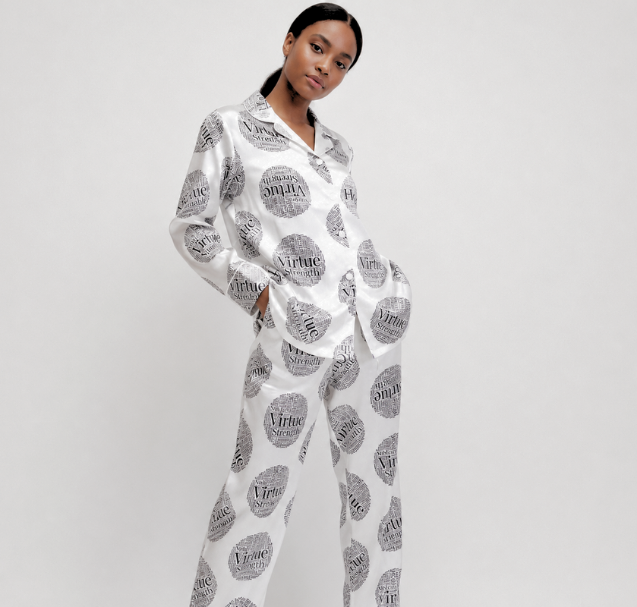 Proverbs Sleep Bottom - Virtuous print