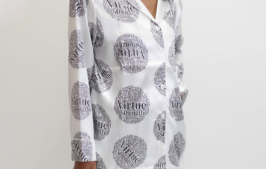 Proverbs Sleep Top - Virtuous print
