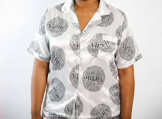Proverbs Sleep Top - Virtuous print